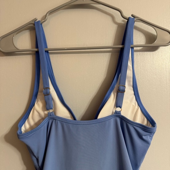 Michael Michael Kors Blue One-Piece Swimsuit Size 8 - Picture 4 of 16
